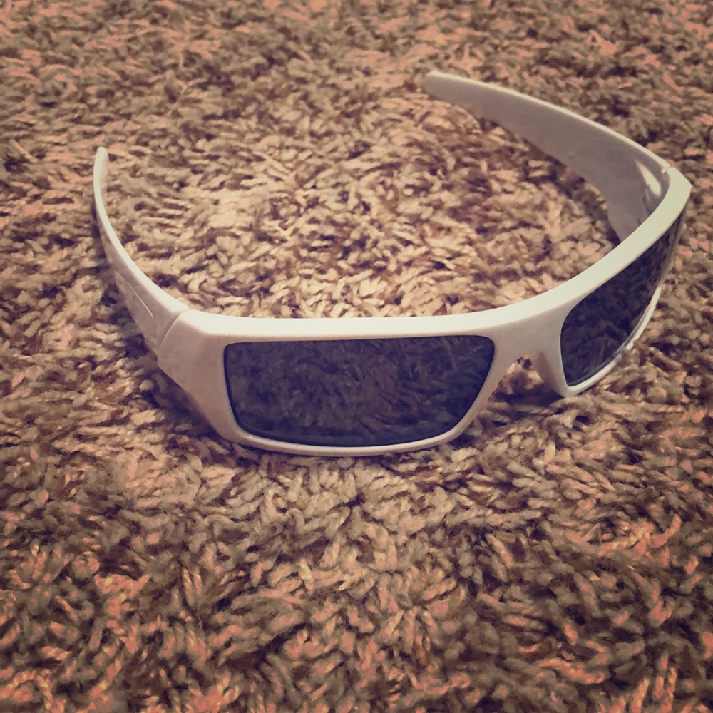 White Oakley Sunglasses